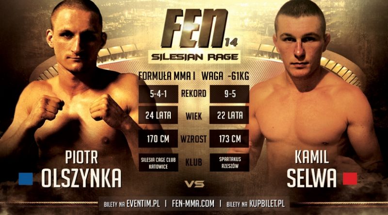 Selwa kontra Olszynka na gali FEN 14 Silesian Rage