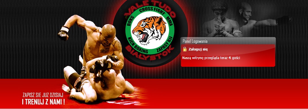 Nowy nabór do grup początkujących mma , bjj i kickboxingu w ‎Vale Tudo Białystok‎