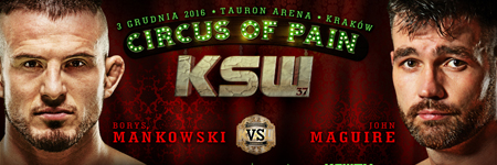 John Maguire rywalem Borysa Mańkowskiego na KSW 37