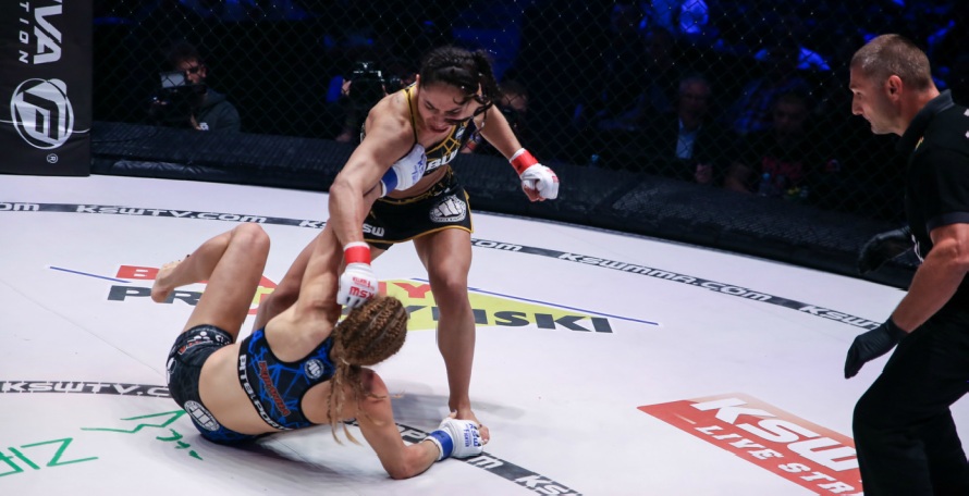 KSW36: Ariane Lipski efektownie znokautowała Sheilę Gaff