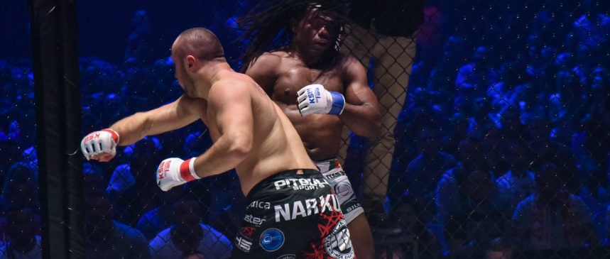 KSW36: Tomasz Narkun zdemolował Sokoudjou i obronił mistrzowski pas