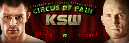 KSW37: Marcin Wójcik szybko poddał Marcina Łazarza