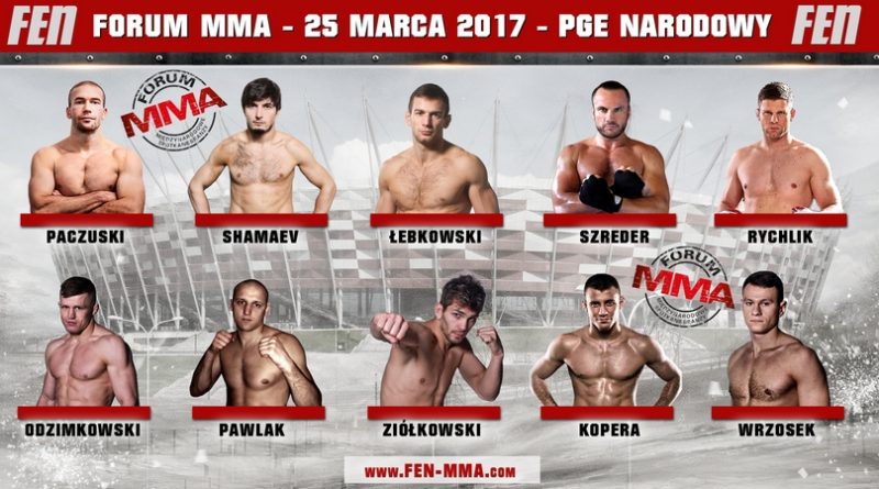 Gwiazdy FEN na Forum MMA w Warszawie