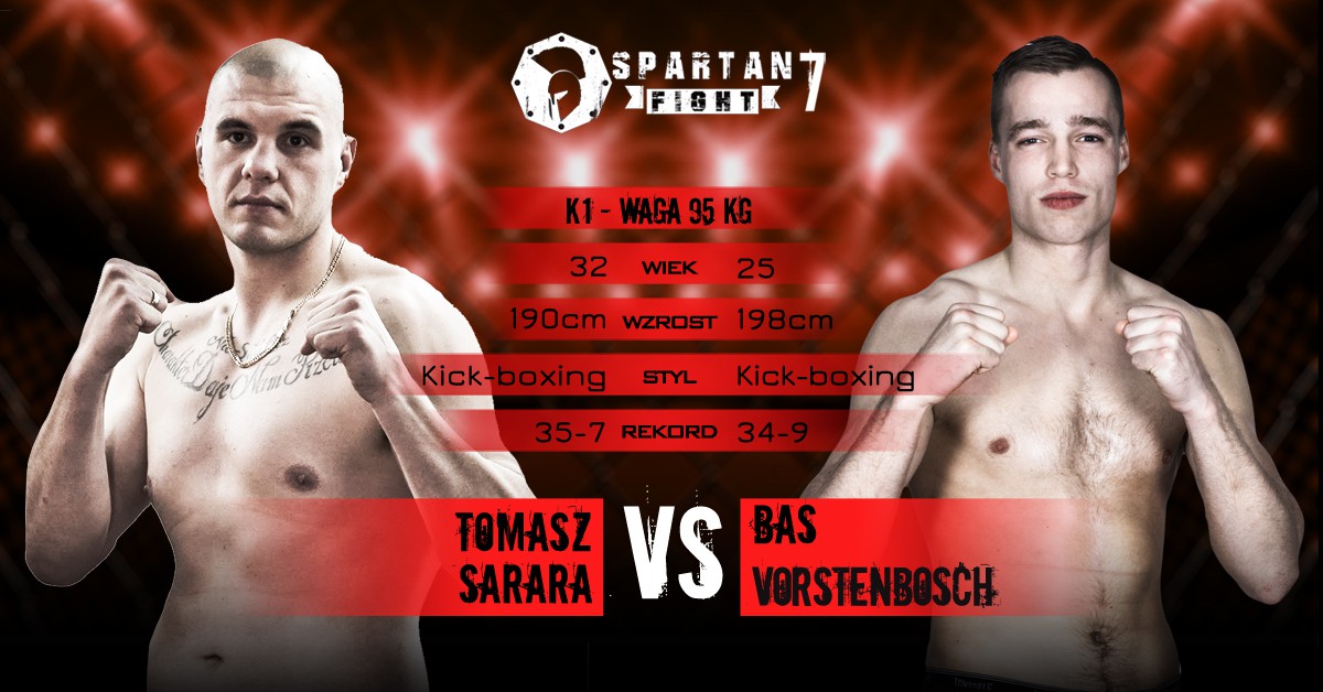 Tomasz Sarara na Spartan Fight 7 zmierzy się z utalentowanym Holandrem