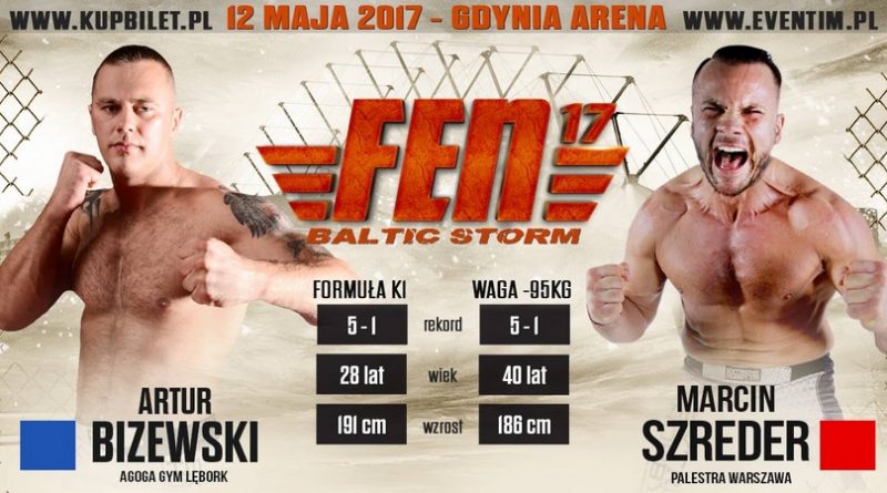 Rewanż Szredera z Bizewskim w karcie walk FEN 17 Baltic Storm