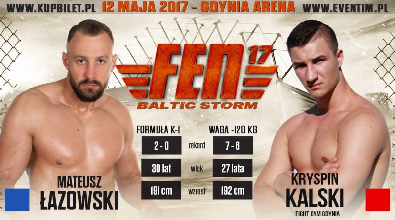 Kalski vs Łazowski na gali FEN 17 Baltic Storm