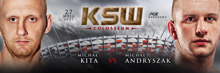 Bedorf kontuzjowany, Michał Andryszak nowym rywalem Kity na KSW Colosseum
