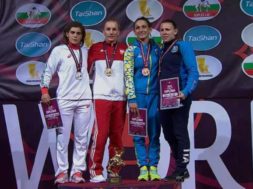 Monika Michalik podium