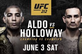 UFC 212 Max Holloway vs Cub Swanson
