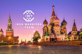 St. Basil’s Cathedral and Spasskaya tower at sunset