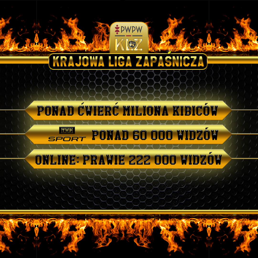Pierwsze dwa mecze sezonu 2017/2018 PWPW Krajowej Ligi Zapaśniczej cieszyły się ogromną popularnością!