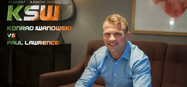 KSW 40: KONRAD IWANOWSKI ZADEBIUTUJE W DUBLINIE