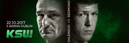 Łukasz Chlewicki vs Paul Redmond oficjalnie na KSW 40 Łukasz Chlewicki vs Paul Redmond oficjalnie na KSW 40