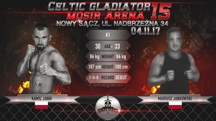 Celtic Gladiator: Kamil Janik Vs. Mariusz Jankowski