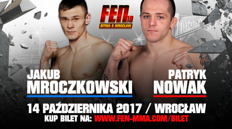 Nowy rywal dla Patryka Nowaka na FEN 19!