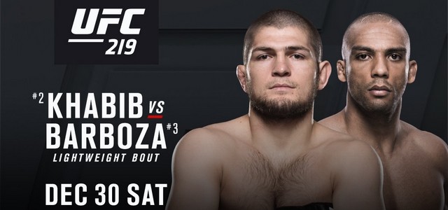 ￼  UFC 219: NURMAGOMEDOV-BARBOZA WALKA NA SZCZYCIE