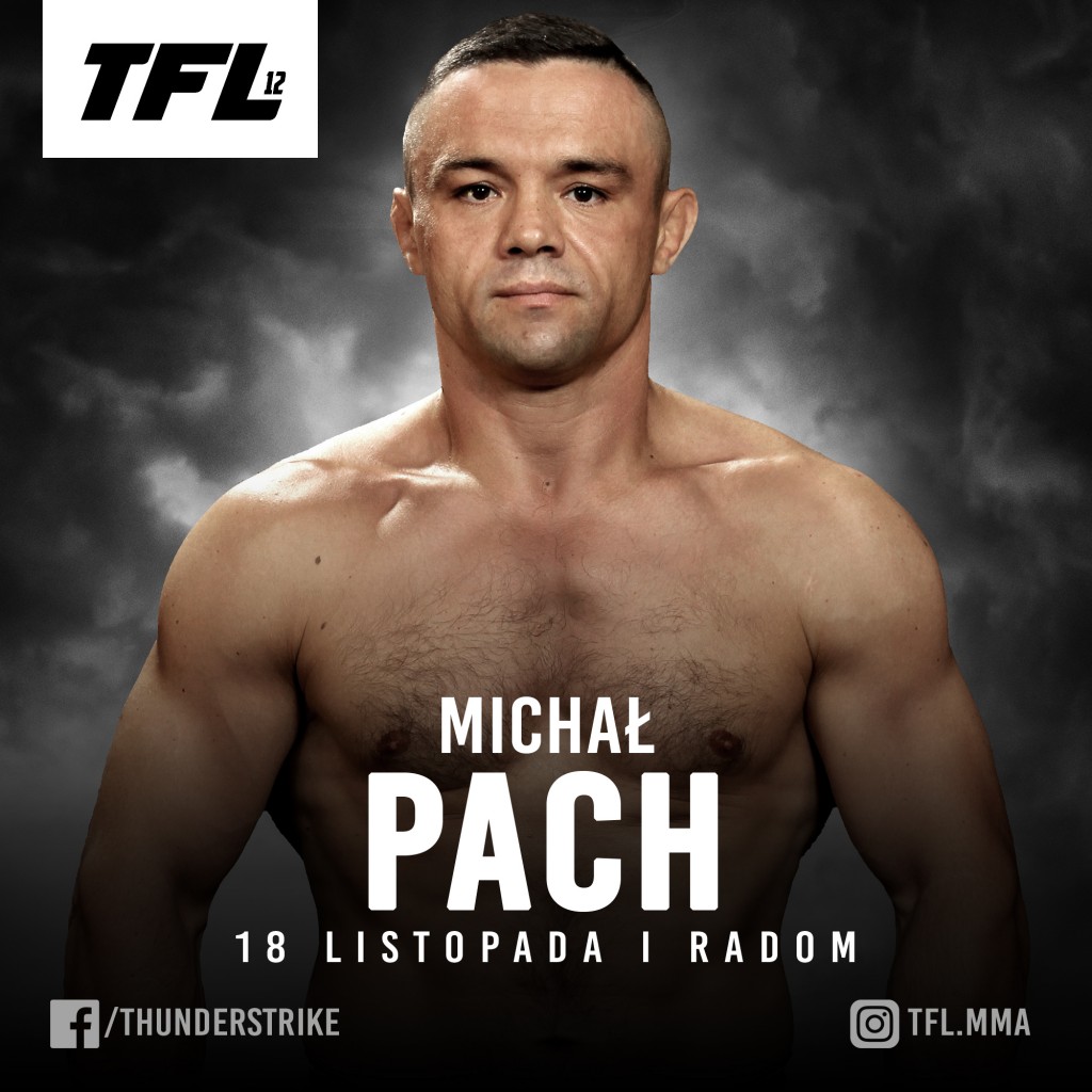Michał Pach w klatce TFL, już 18 listopada w Radomiu!