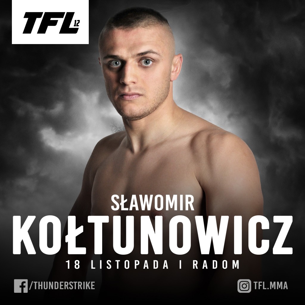 Sławomir Kołtunowicz w klatce TFL, już 18 listopada w Radomiu!