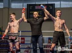 Michał Krajewski z prawej Gala