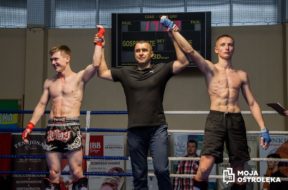 Michał Krajewski z prawej Gala