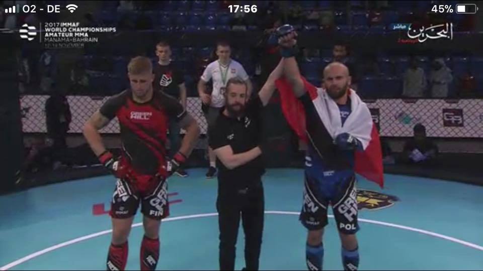 Paweł „Cowboy” Zakrzewski zdobywa medal na MMA IMMAF w Bahrajnie