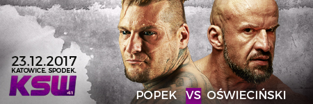 KSW41: TOMASZ OŚWIECIŃSKI ZNOKAUTOWAŁ POPKA MONSTERA