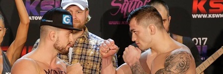 WYNIKI WAŻENIA PRZED KSW 41 W KATOWICACH