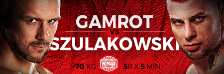 GRZEGORZ SZULAKOWSKI STANIE NAPRZECIW MATEUSZA GAMROTA NA KSW 42