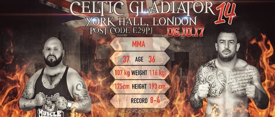 Celtic Gladiator 15: John Chupper vs Marian Rusu