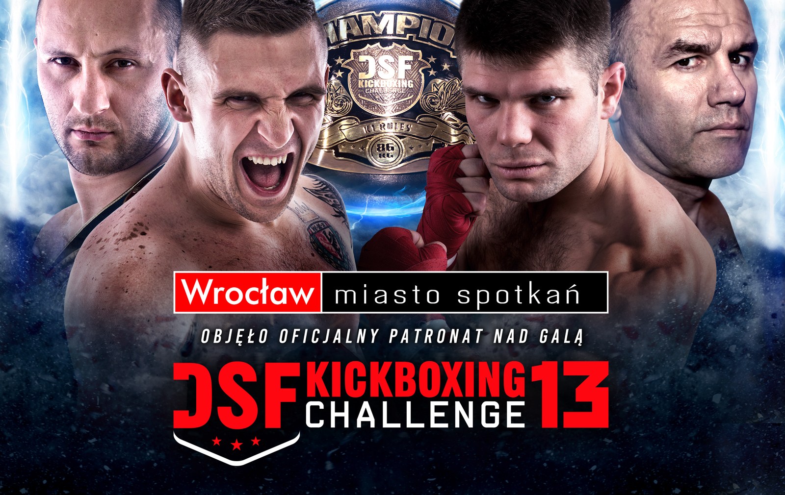 Miasto Wrocław Partnerem DSF Kickboxing Challenge 13