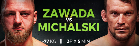 DAVID ZAWADA PRZYWITA WROCŁAWIANINA MICHAŁA MICHALSKIEGO W KSW