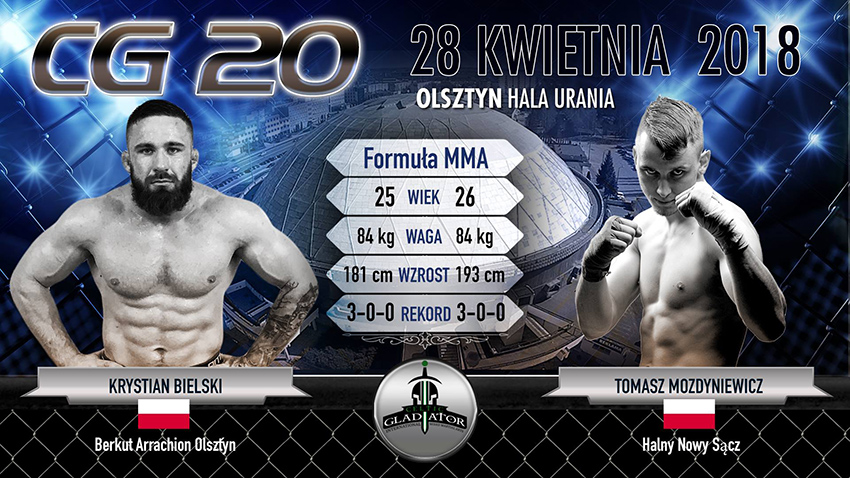 Tomasz Mozdyniewicz vs Krystian Bielski – Celtic Gladiator 20