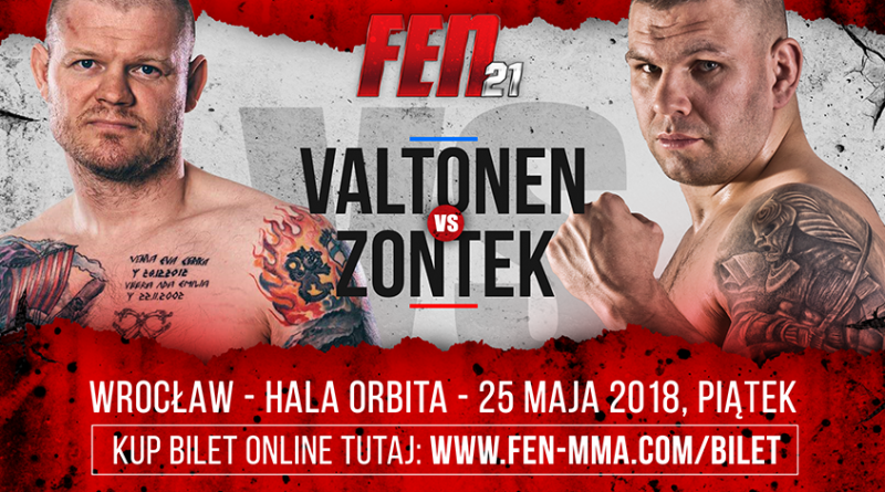 Valtonen rywalem Zontka we Wrocławiu