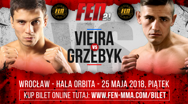 Thiago Vieira rywalem Andrzeja Grzebyka w walce wieczoru!