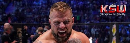 BYŁY MISTRZ KATEGORII CIĘŻKIEJ ZAWALCZY NA KSW 45 W LONDYNIE