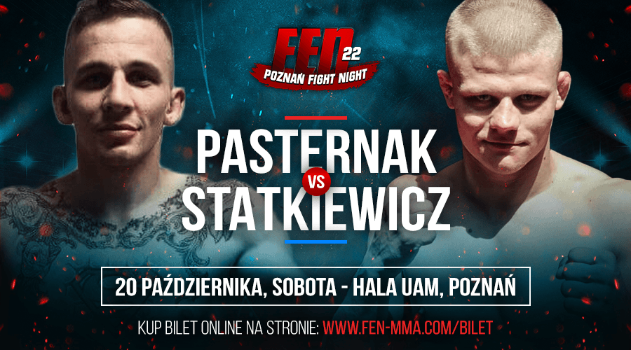 Statkiewicz rywalem Pasternaka na FEN 22
