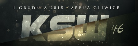 GALA KSW 46 ODBĘDZIE 1 GRUDNIA W GLIWICACH. START SPRZEDAŻY BILETÓW W SOBOTĘ.