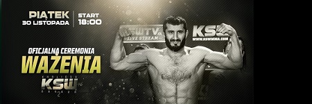 OFICJALNA CEREMONIA WAŻENIA KSW 46 W PIĄTEK O 18:00 W ARENIE GLIWICE