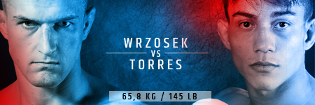 MARCIN WRZOSEK SKRZYŻUJE RĘKAWICE Z DANIELEM TORRESEM NA KSW 47 W ŁODZI