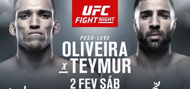 UFC ON ESPN+2: OLIVEIRA-TEYMUR W GŁÓWNEJ KARCIE