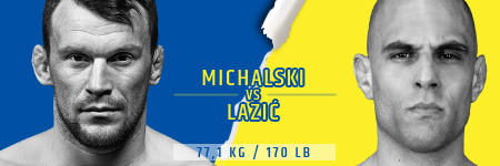 SAVO LAZIĆ ZASTAPI KONTUZJOWANEGO MILOŠA JANIČICIA W STARCIU Z MICHAŁEM MICHALSKIM