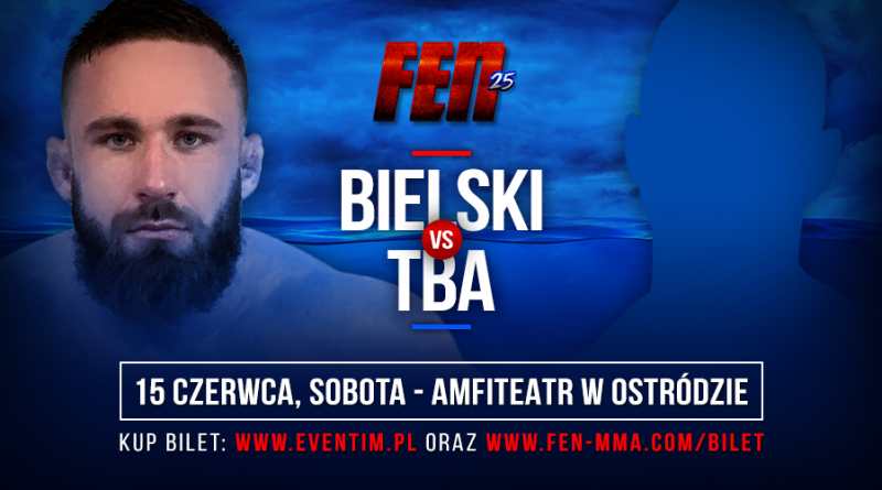 Krystian Bielski wystąpi na FEN 25 w Ostródzie!