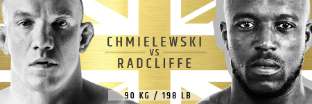 JASON RADCLIFFE RYWALEM ANTONIEGO CHMIELEWSKIEGO NA KSW 50 W LONDYNIE