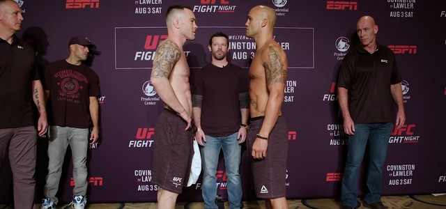 UFC ON ESPN 5: WYNIKI WAŻENIA