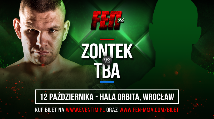 Marcin Zontek wystąpi na FEN 26 we Wrocławiu!