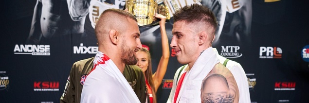 OFICJALNE WYNIKI WAŻENIA PRZED KSW 50