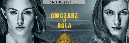KAROLINA OWCZARZ KONTRA ALEKSANDRA ROLA NA KSW 52 W GLIWICACH