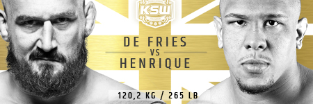DROGA DO KSW 50 – PHILIP DE FRIES I LUIS HENRIQUE