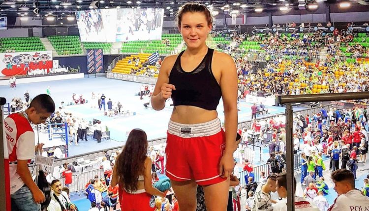 Julia Gierejko wicemistrzynią Europy W Kickboxingu!