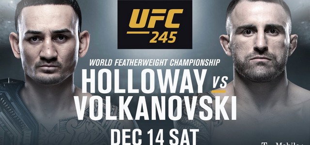 UFC 245: OFICJALNIE HOLLOWAY-VOLKANOVSKI